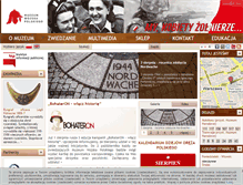 Tablet Screenshot of muzeumwp.pl